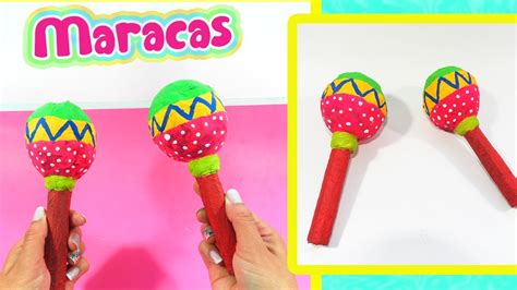 Maracas Caseras Instrumentos Con Material Reciclado How To Make