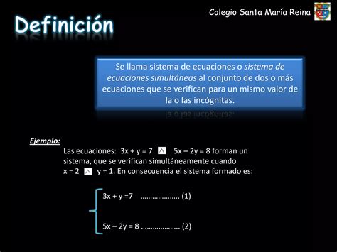 Sistemas De Ecuaciones Ppt