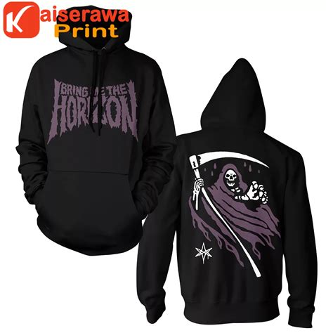 Bring Me The Horizon Merch Reaper Black Hood - Discover Unique T-Shirt Designs for Every Occasion