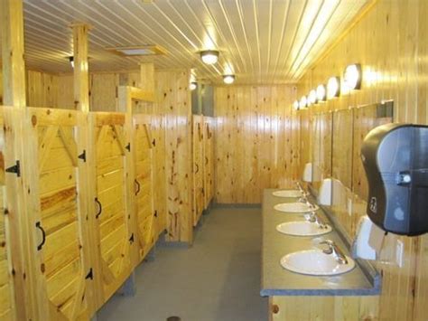 Rustic Campground Bathrooms