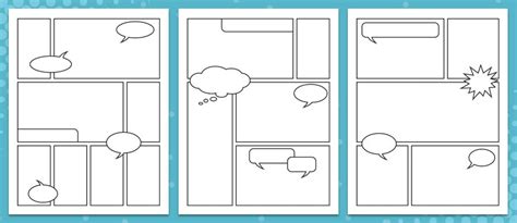 Graphic Novel Template Pdf Ferisgraphics