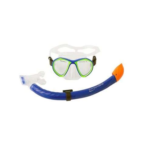 Saekodive Silicone Diving Mask Goggles Snorkel Senior Set Mb