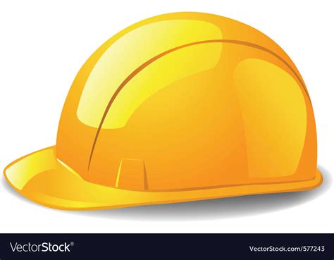 Safety hard hat Royalty Free Vector Image - VectorStock