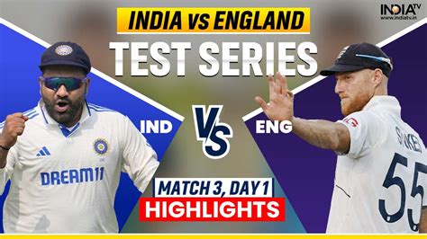 IND Vs ENG 3rd Test Day 2 Highlights Ben Duckett S Aggressive Ton