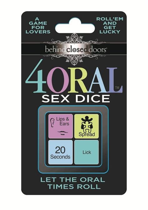 Oral Sex Dice Game Theadultshop