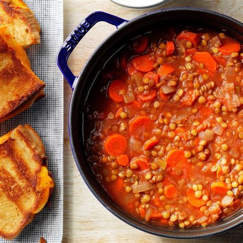 Lentil Tomato Soup Recipe Taste Of Home