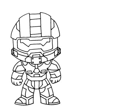 Halo Coloring Pages Printable