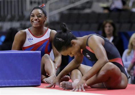 U S Gymnastics Trials Its Simone Biles Gabby Douglas Aly Raisman