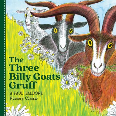 The Three Billy Goats Gruff Board Book By Paul Galdone Board Book