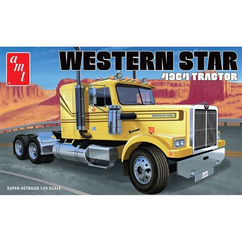 AMT1300 1 24 Western Star 4964 Tractor Truck Model Kit