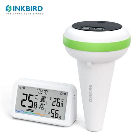 Новинка, Солнечный беспроводной термометр INKBIRD для бассейна с ...