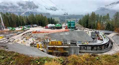 Cortina Pista Da Bob L Inaugurazione Il Marzo L Ex Campione Di