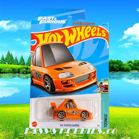 M A HOT WHEELS 2023 FAST AND FURIOUS TOONED 94 TOYOTA SUPRA MK4 JDM OREN Shopee Malaysia