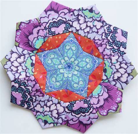 La Passacaglia Quilt Millefiori Quilts Millefiori Quilt Pattern English Paper Piecing Quilts