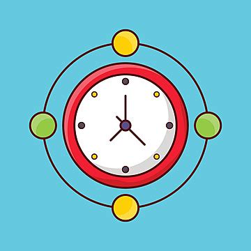 Time Minute Clock Flat Vector Minute Clock Flat Png And Vector With