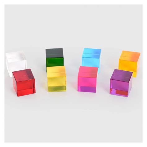 Perception Cubes Cuburi Translucide Piese Tickit Creatoys Ro