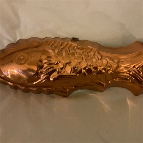 Copper Fish Mold Etsy