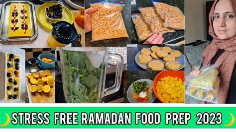 Ramadan Food Preparation Make Freeze Ramadan Recipes Ramadan