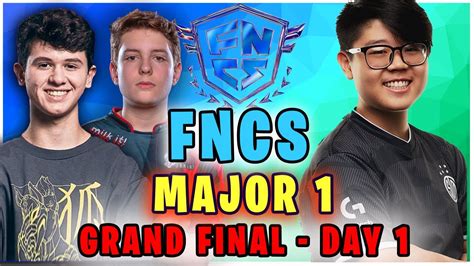 FNCS Major 1 GRAND Final Day 1 NAE FINAL Highlights Final Standings