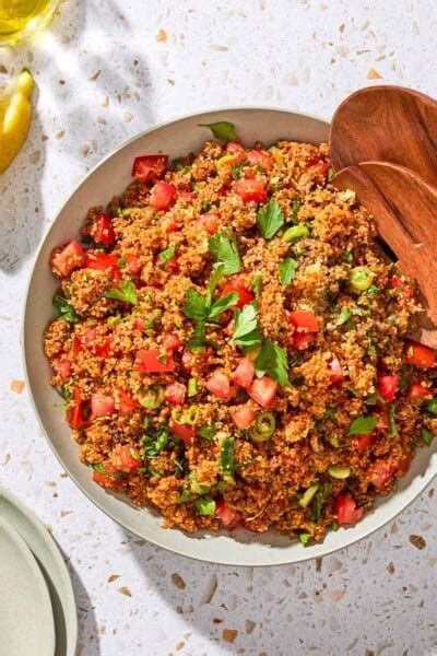 Kisir Turkish Bulgur Salad The Mediterranean Dish