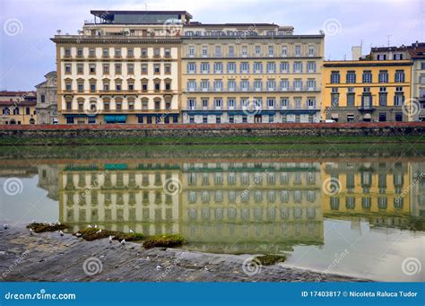 Hotels on the River in Florence City , Italy Editorial Photography ...