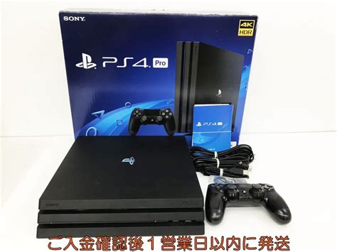 【やや傷や汚れあり】【1円】ps4pro 本体 セット ブラック Sony Playstation4 Cuh 7200b 初期化動作確認済