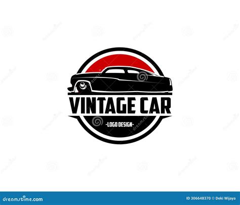 Vintage 1949 Mercury Coupe Car Vector Design Inspiration Auto Car Logo