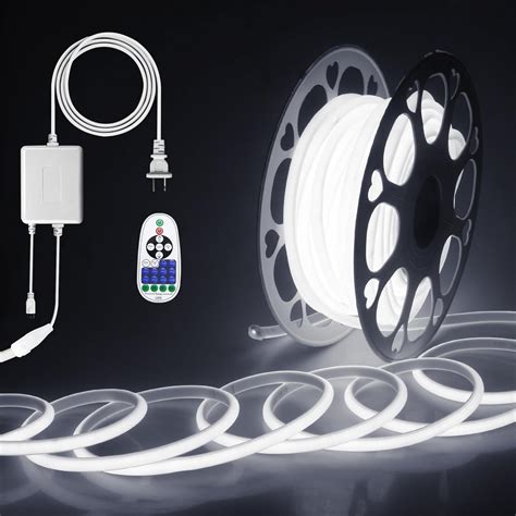 Amazon Alitove Ft Outdoor Cob Led Strip Lights Waterproof Ip