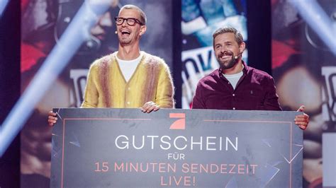 Joko Und Klaas Darum Verzichten Sie Heute Auf 15 Minuten Sendezeit Auf