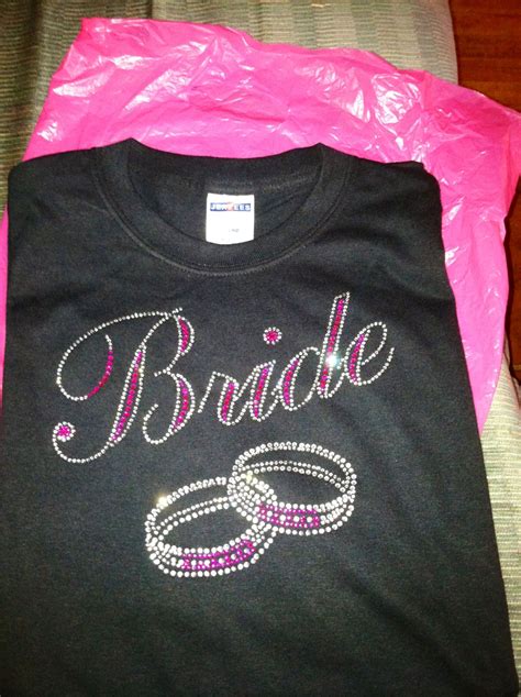 Bride Bling Shirt Bling Shirts Bling Ideas Custom Bling