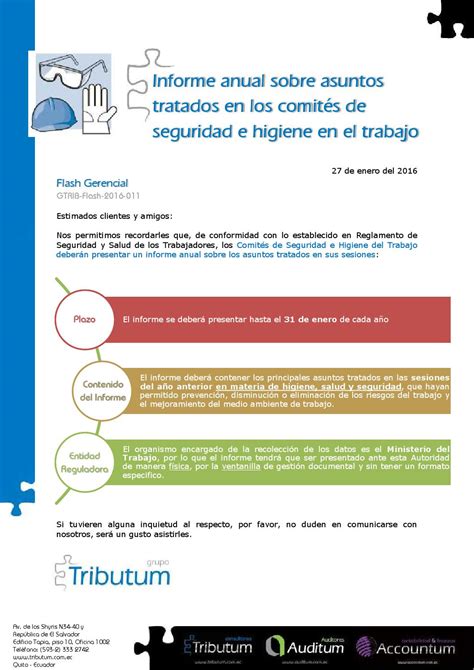 Modelo De Informe De Seguridad Y Salud En El Trabajo Noticias Modelo Images