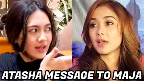 ATASHA MUHLACH MAY MAHALAGANG MENSAHE KAY MAJA SALVADOR SA EAT YouTube