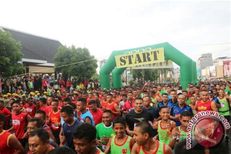 Kodam Pattimura Gelar Lomba Lari 10 K ANTARA News Ambon Maluku