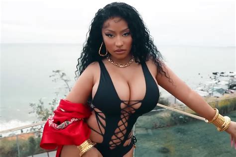 Nicki Minaj Red Bodysuit