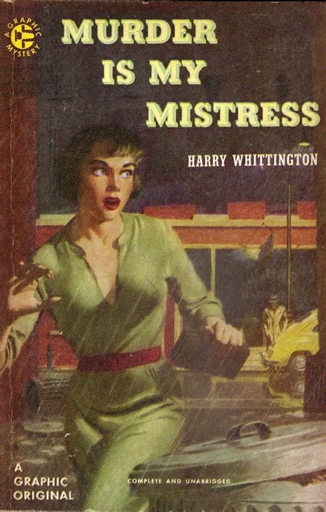 Murder Is My Mistress Pulp Covers