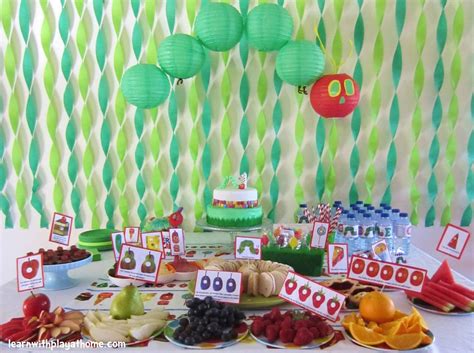 Very Hungry Caterpillar Party Food