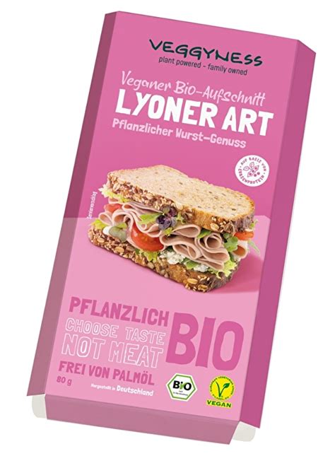 Veggyness Aufschnitt Lyoner Art Kokku Dein Veganer Onlineshop