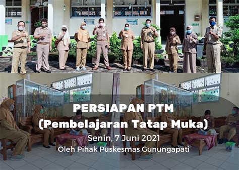 Persiapan PTM Pembelajaran Tatap Muka SDN Nongkosawit 02 Di Survei