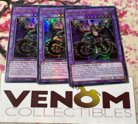 3x M Nm Euro Predaplant Dragostapelia Ra01 En027 Ultra Rare 1st Ed Yugioh Ebay