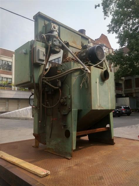 Goff Model Bb Tumble Blaster In Good Condition Wheelabrator Dust