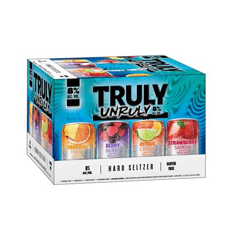 Truly Unruly Variety 12oz 12pk Cn Luekens Wine Spirits