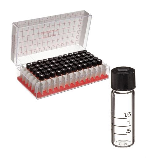 Type I Borosilicate Glass Sample Vial Pk 60 Grainger