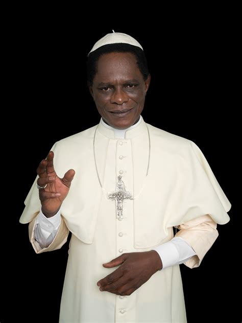 Black Pope Series Samuel Fosso