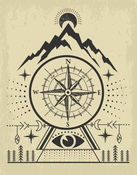 Vector Compass Vectors Free Download Graphic Art Designs