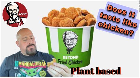 Kfc New Plant Based Beyond Fried Chicken Nuggets Review Food Review