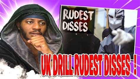 American UNCLE Reacts To RUDEST DISSES IN UK DRILL PART 14 YouTube