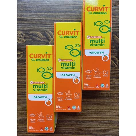 Jual Curvit Cl Emulsion Curvit Cl Emulsion Multivitamin Curvit Cl