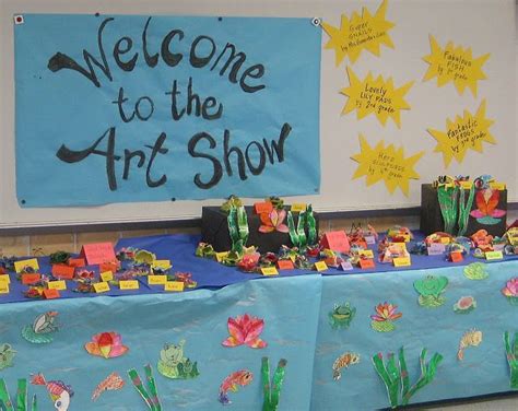 School Art Show Display Ideas Bing Images Art Education Lessons Art Lessons Elementary