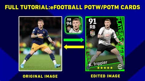 How To Make Efootball Potwpotm Trending Cards Ll Efootball Cards