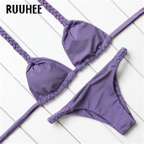 RUUHEE Brand Bikini Set Sexy Micro Bikinis Women Swimsuit Swimwear